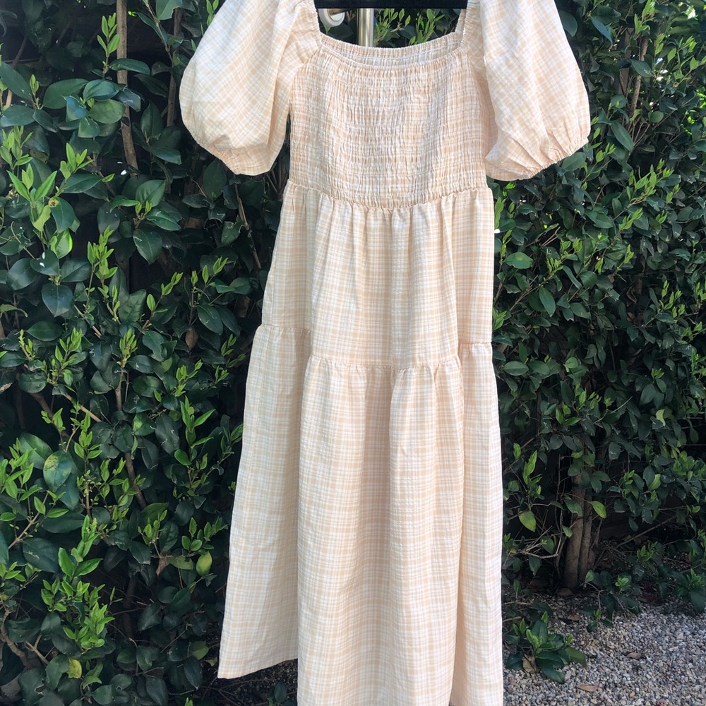Prairie Dress with Square Neck